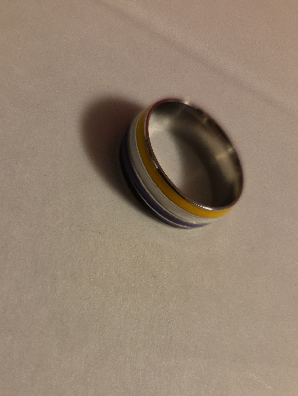 Nonbinary Stainless Steel Ring